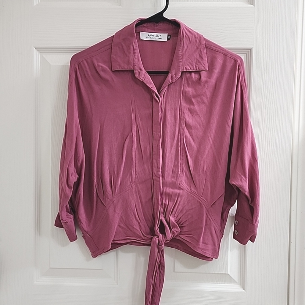 Ava Sky Shirt